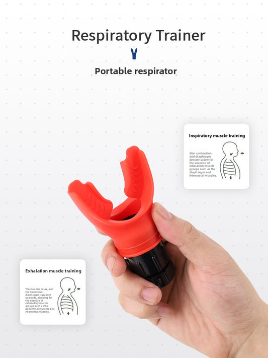 Breathing trainer