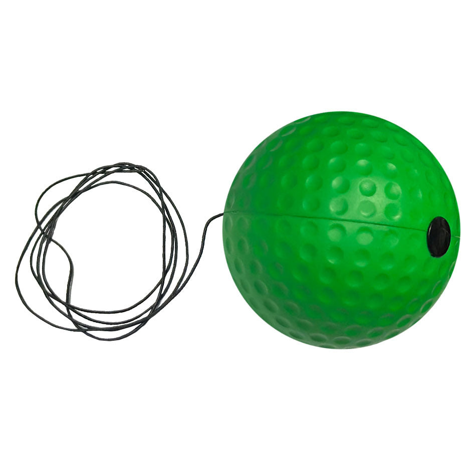 Head-mounted boxing reaction ball